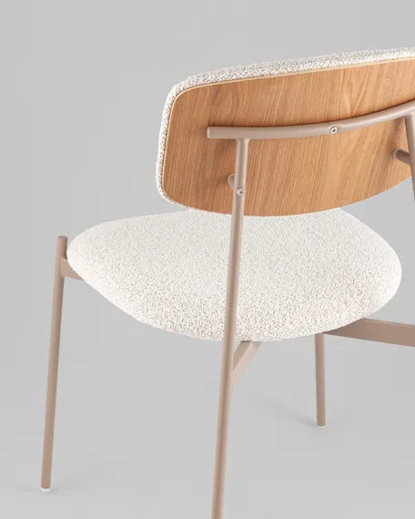 Стул Talio, бежевый, бежевые ножки