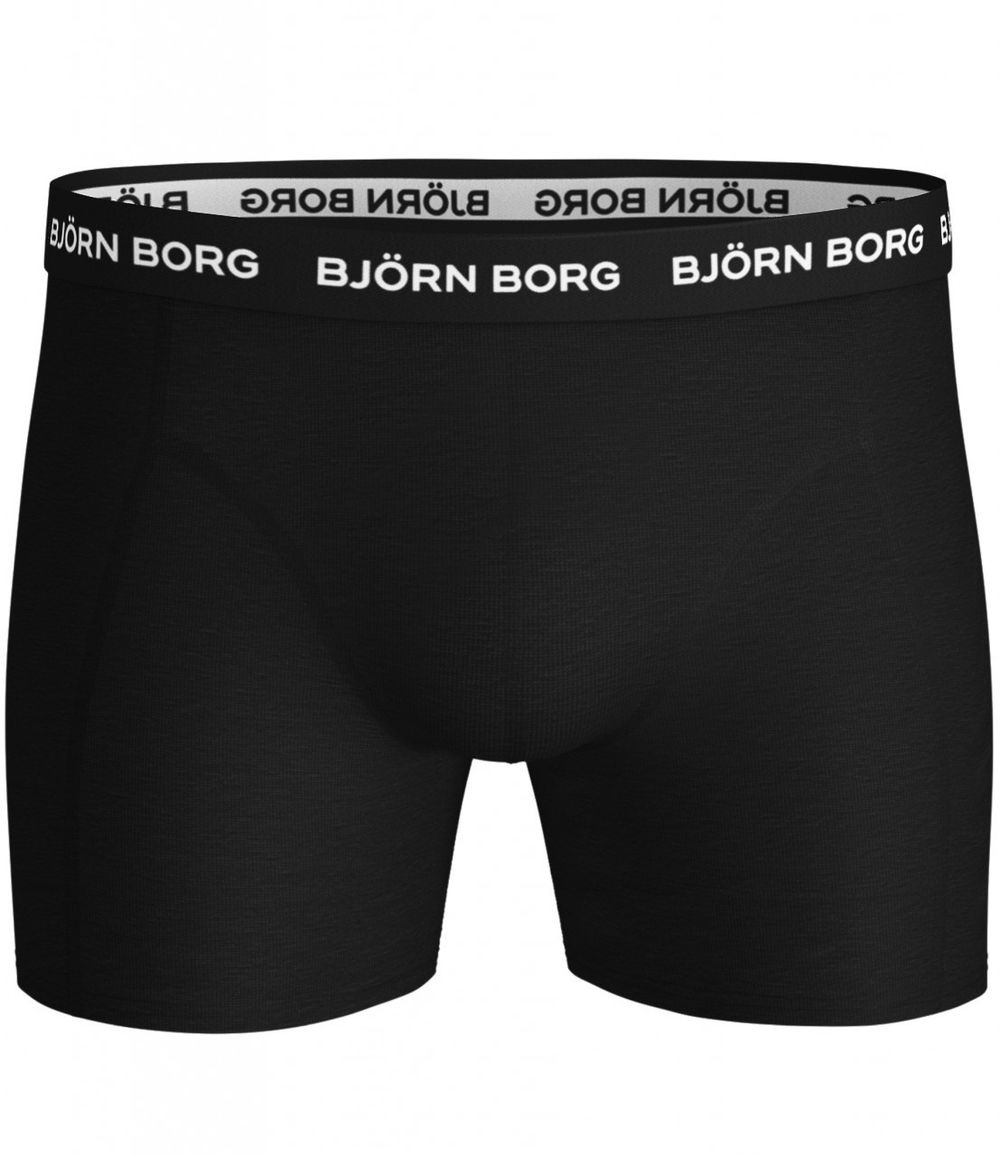 Мужские спортивные боксеры Björn Borg BB Ditsy Flower Sammy Shorts - черный