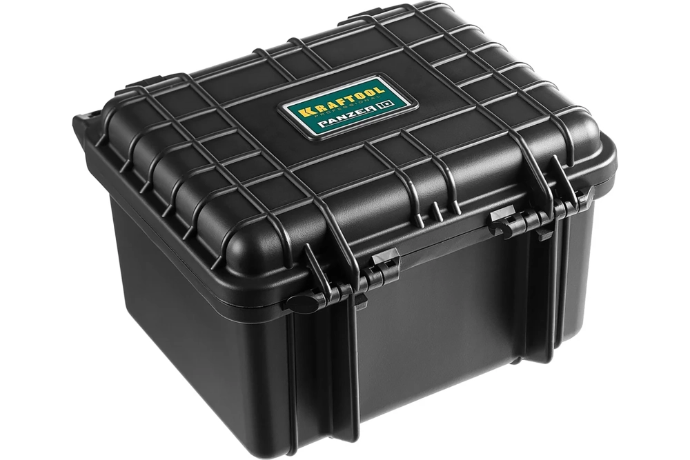 KRAFTOOL PANZER-10, 270 х 240 х 170 мм, (10″), IP55, ударопрочный пластиковый ящик (38251-10)