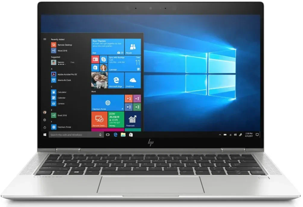 13.3" Ноутбук HP EliteBook x360 1030 G3 (1920x1080, Intel Core i5-8350U, RAM 8ГБ,SSD 256ГБ, Intel UHD Graphics 620, Win 11Pro)