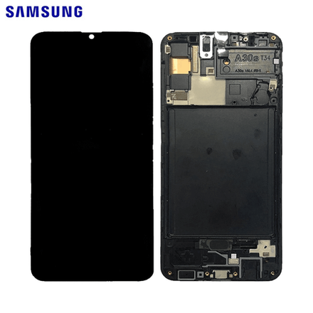 Samsung Galaxy A30s (SM-A307F) - Дисплейный модуль в сборе с тачскрином (в рамке) (ORIG-SP)