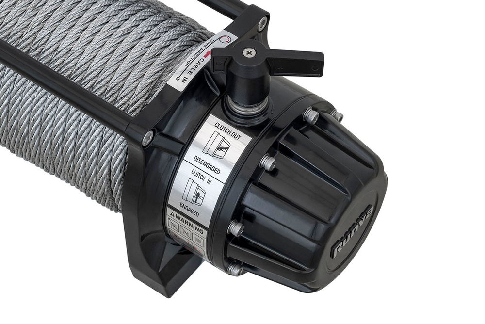 Лебёдка автомобильная электрическая 12V Runva 11000 lbs 5000 кг (влагозащищенная)