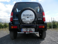 Фаркоп оцинкованный Galia S050A для Suzuki Jimny 1998-2018(паспорт и сертификат в комплекте)(без электрики)