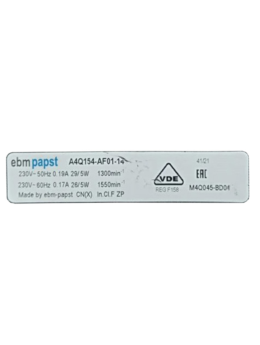 Электродвигатель ebm papst A4Q154- AF01-14