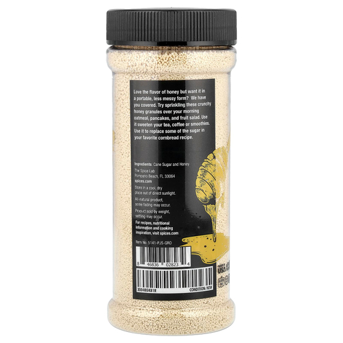 The Spice Lab, полностью натуральный гранулированный мед, 274 г (9,7 унции)