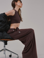 Baggy Trousers LOGO French Roast