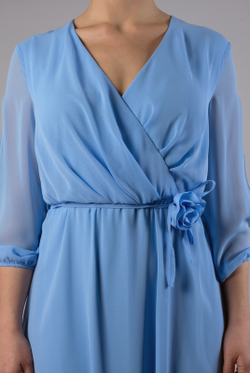 Платье женское 4356зп, Небесный #284Неб054356зп