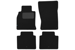 Коврики в салон для INFINITI M 2010-2013, седан, 4 шт. (текстиль) KLEVER03760922110KH