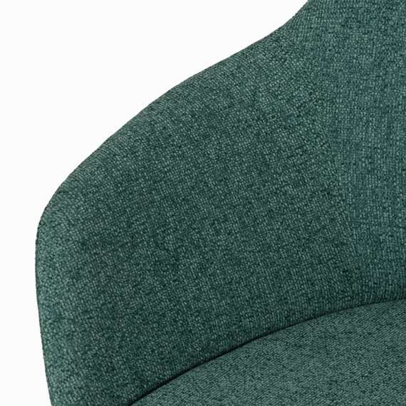 Кресло Lucio зеленая ткань