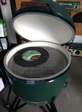 Керамический гриль Big Green Egg 2XL (самый большой) на модульной подставке, 73 см