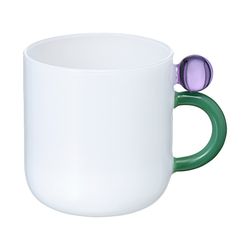 Кружка Orb, 345 мл, зеленая/фиолетовая