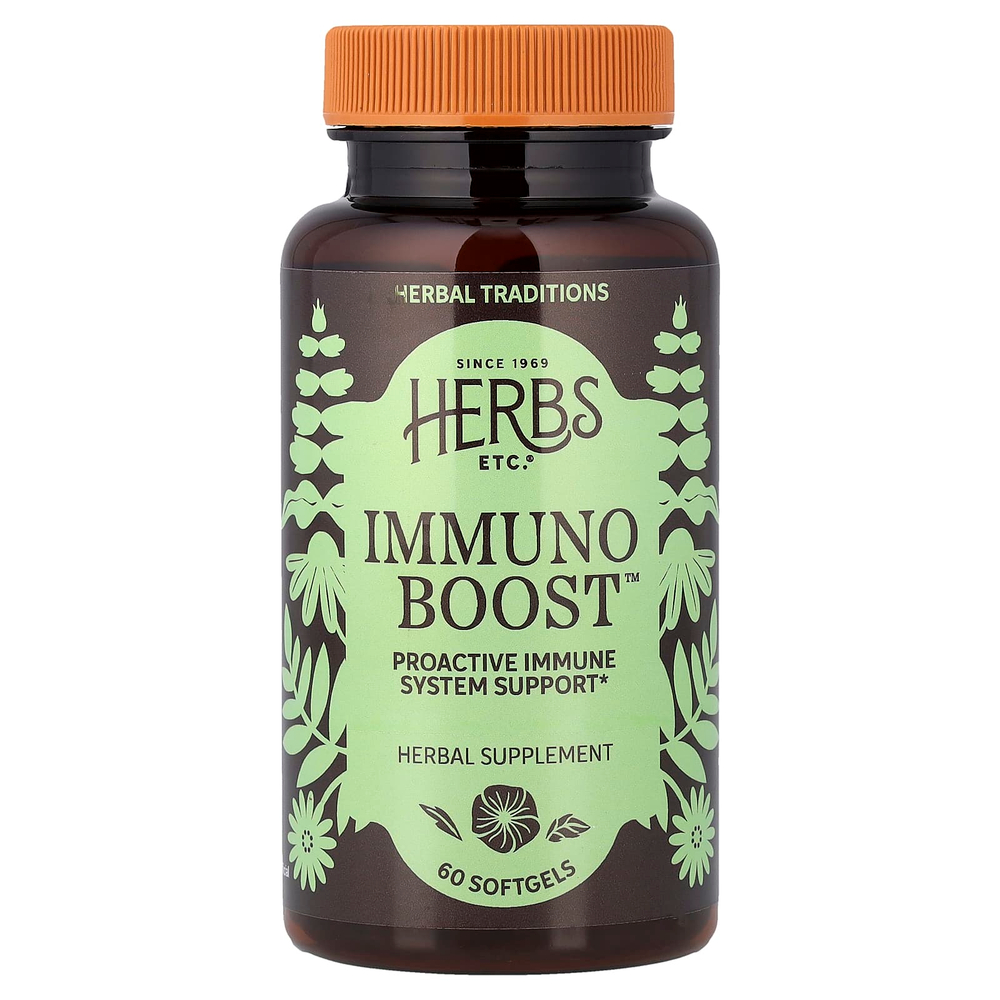 Herbs Etc., ImmunoBoost ™, 60 мягких таблеток