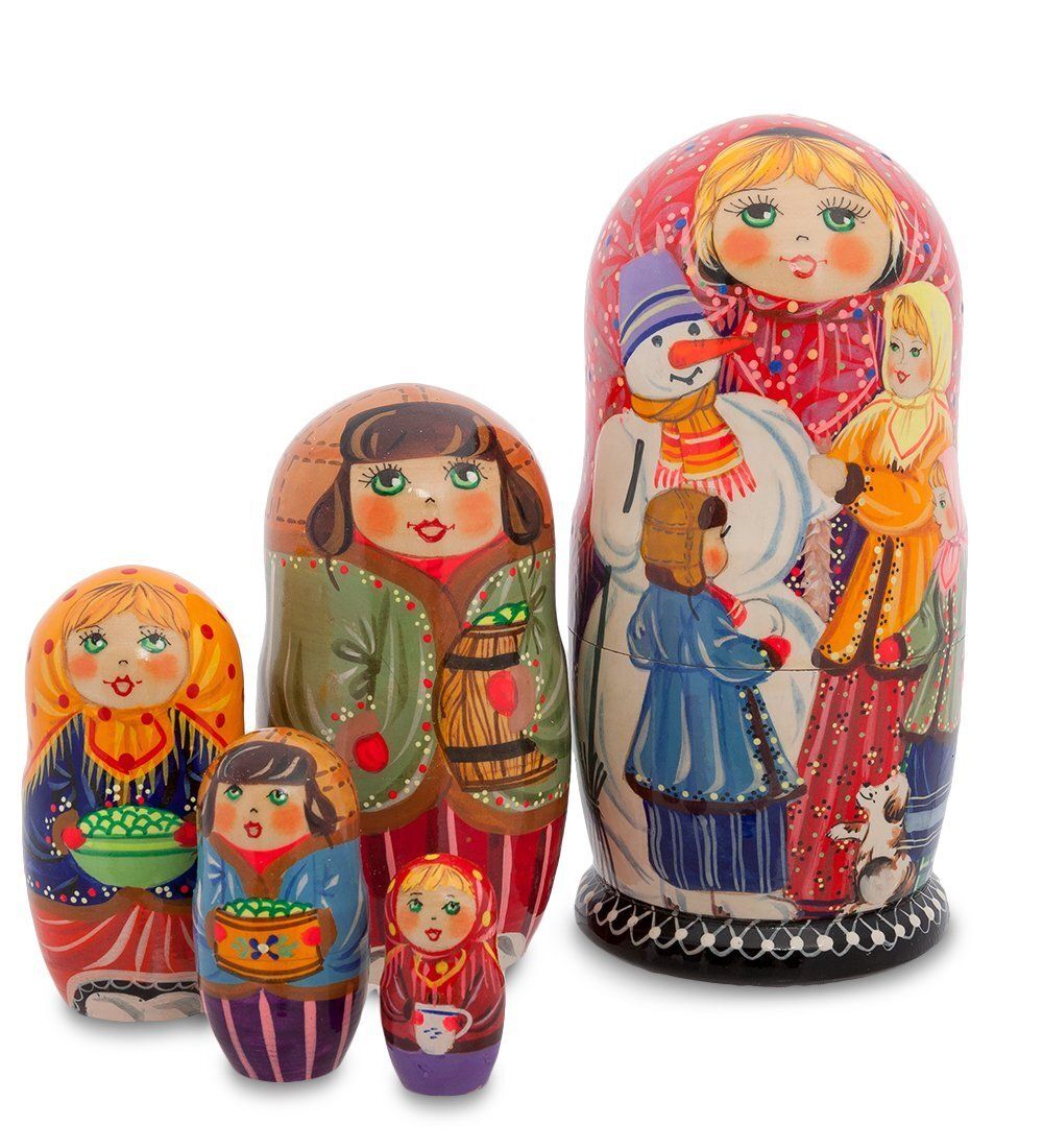 Народные промыслы МР-15/ 4-A Матрешка 5м «Семейка»
