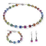 Серьги Coeur de Lion 4409/20-1500 цвет розовый, чёрный