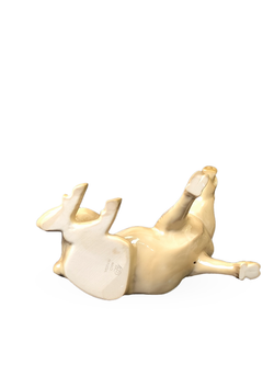 Фарфоровая статуэтка "Кабан секач" (Вепрь) ЛФЗ