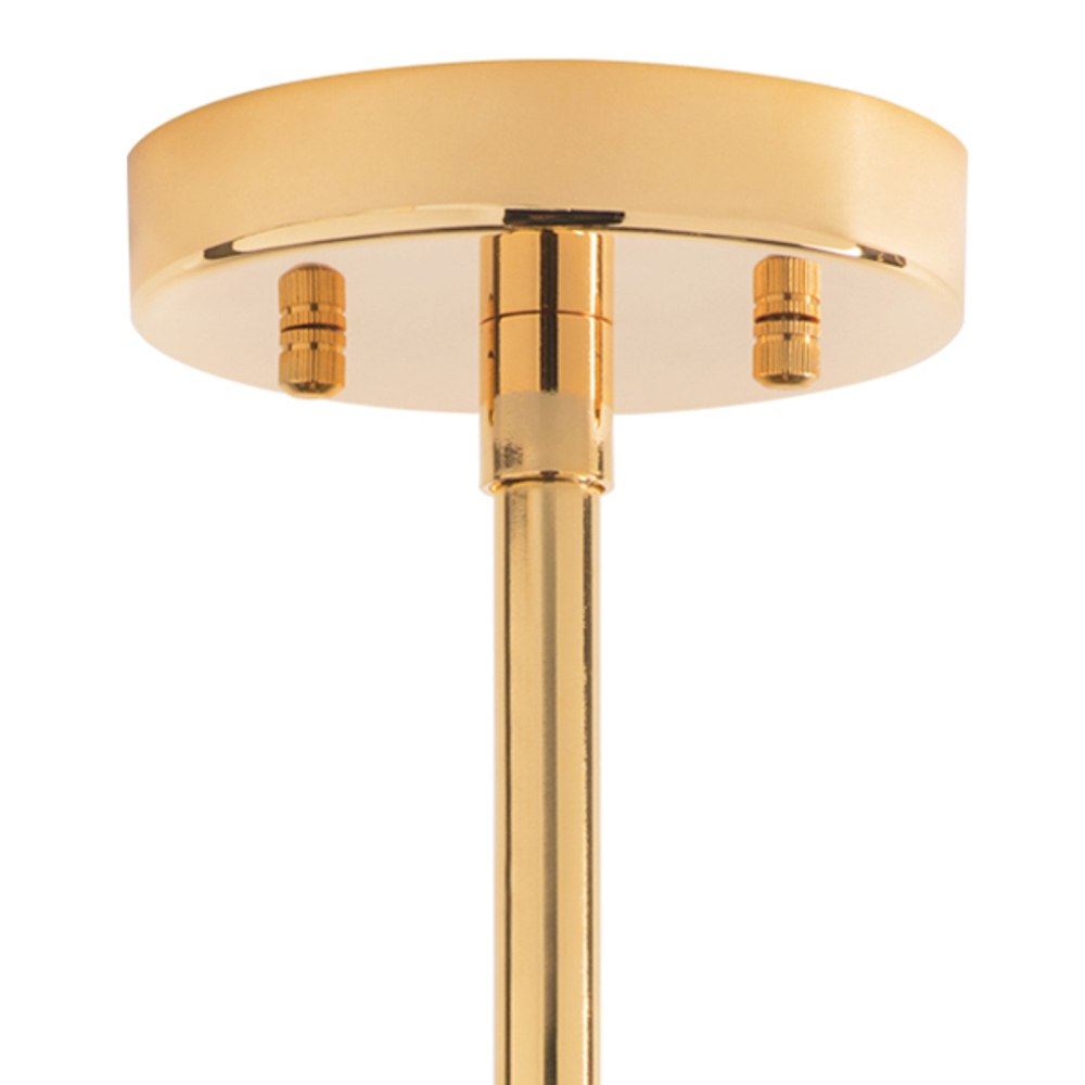 816081 Люстра DUMO 8х40W E14 ЛАТУНЬ/ЗОЛОТО