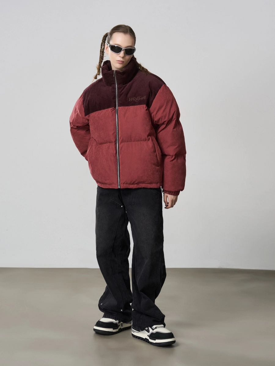 Пуховик HARSHandCRUEL Velvet Puffer Jacket