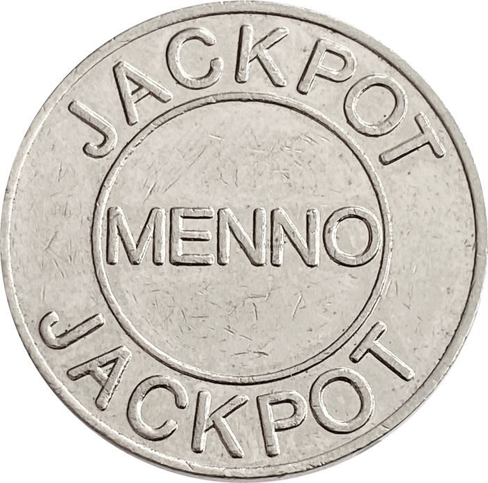 Игровой жетон для автомата «Jackpot Menno»