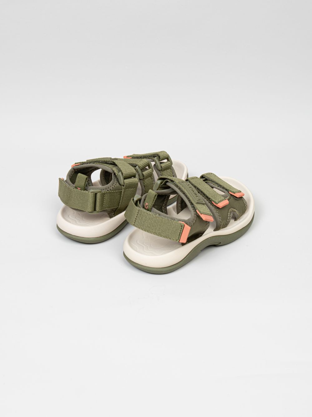 Сандалии "Хаки" на липучке