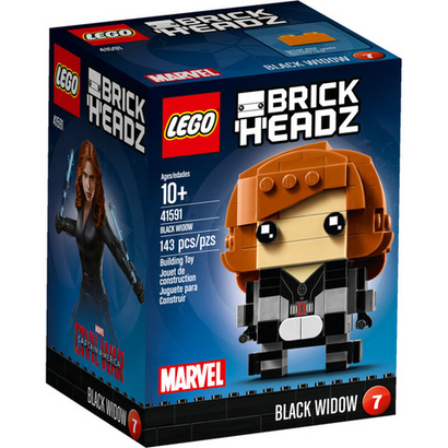 LEGO BrickHeadz: Чёрная вдова 41591