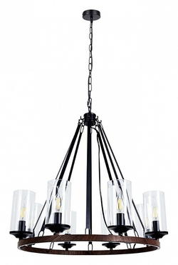Подвесная люстра Arte Lamp A7014SP-8BK