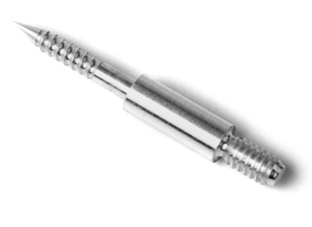 Адаптер-иголка A2S GUN № 4/1, (дюраль, резьба папа, дюймовая, 5/40) пневматика 4,5