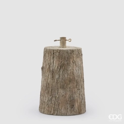 База Пенек подставка для ели, металл, цемент, H43см EDG