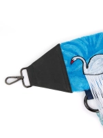 Ремень для сумки с цепочками и вышивкой Лебеди ола ола купить в OLA OLA Store OLA OLA