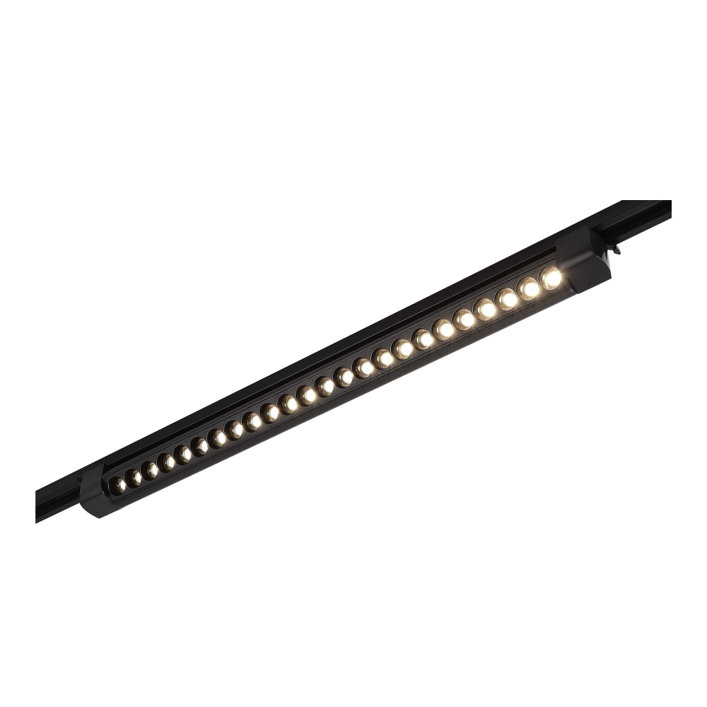 ST367.446.20.2 Св-к трек. Черный LED 1*20W 4000K 1 750Lm Ra90 24 IP20 L686xW49xH54 170-240VV Однофазная трековая система