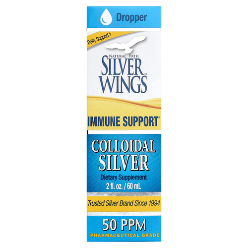 Natural Path Silver Wings, коллоидное серебро, 60 мл (2 жидк. унции)