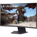 МОНИТОР 32" LG 32GS60QC-B (VA, изогнутый, QHD 2560x1440, 180Hz, 1 ms)