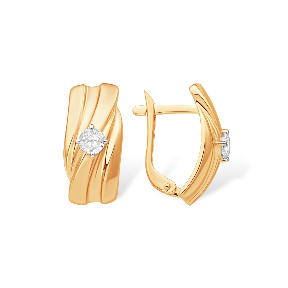 Серьги из золота 585 пробы