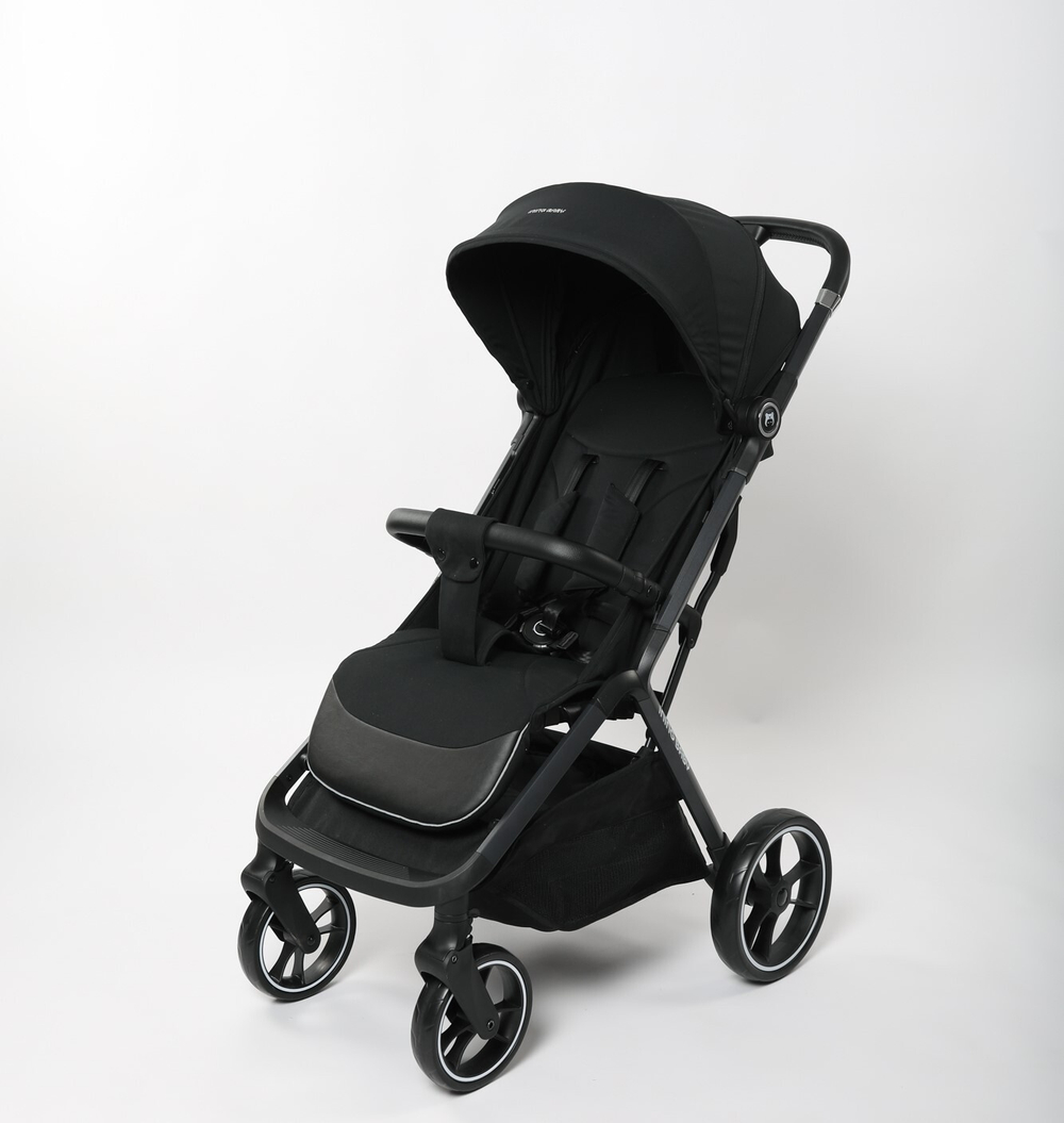 Прогулочная коляска Ining Baby KR336 (ф-я автоскладования, black)