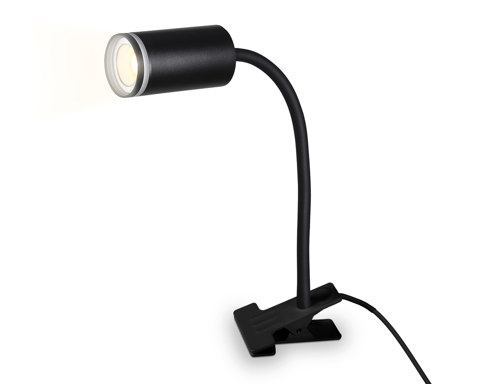 Светильник переносной с ыключателем FW2468 BK черный GU10 max 12W D55*L100*H300