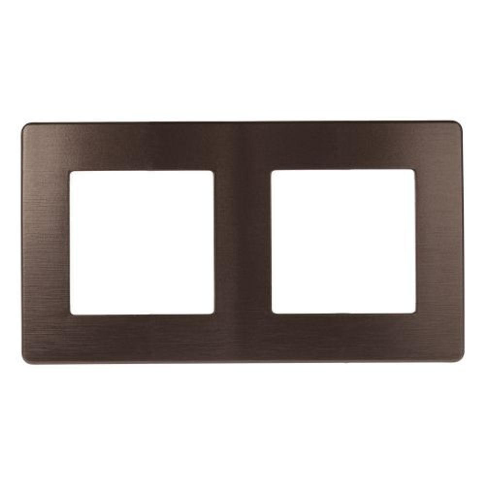 Рамка 2-м 12-5102-13 сатин бронза Эра Б0052516