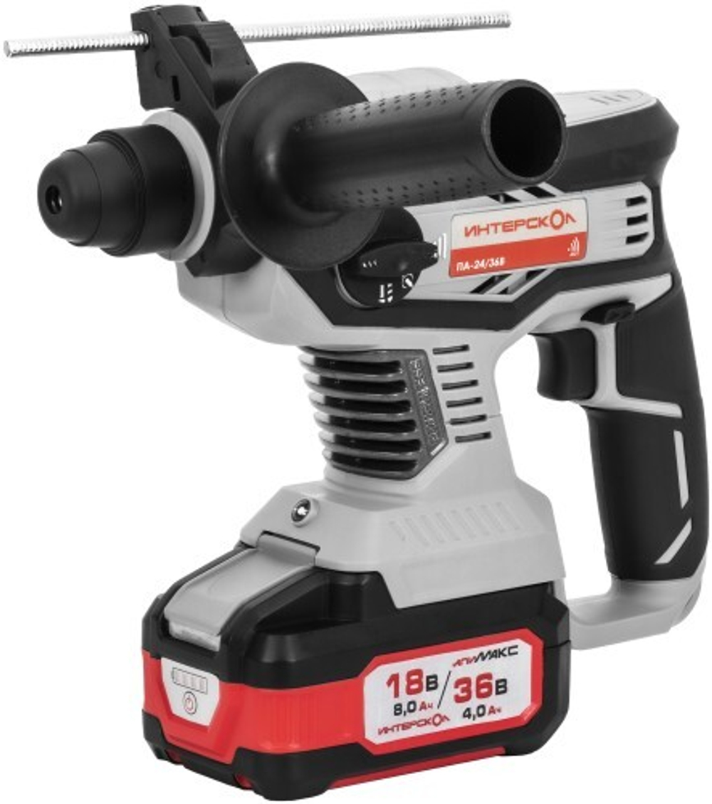Перфоратор аккумуляторный ИНТЕРСКОЛ ПА-24/36В бесщеточный 823.2.2.70