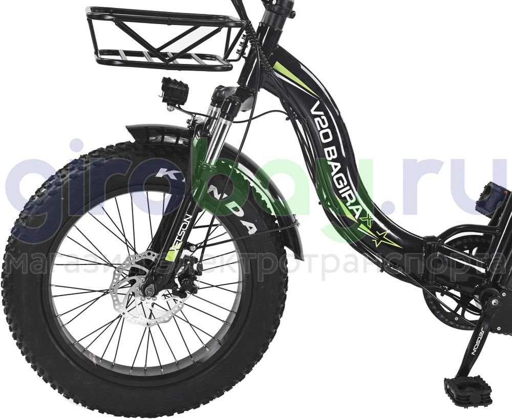 Электровелосипед Jetson V20 BAGIRA X (48v/25Ah) - Чёрный Электровелосипед Jetson V20 BAGIRA X (48v/25Ah) - Чёрный фото №6
