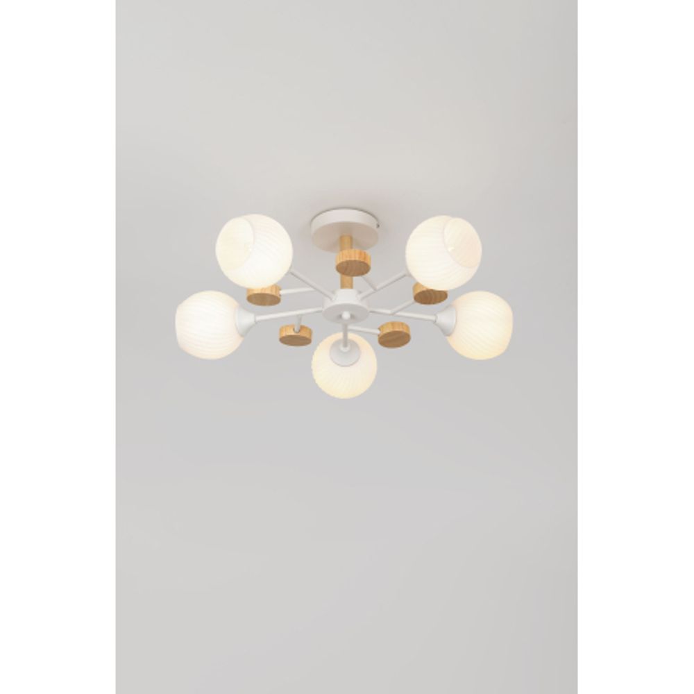 Люстра Rivoli   9180-305 5 х Е27 60 Вт модерн