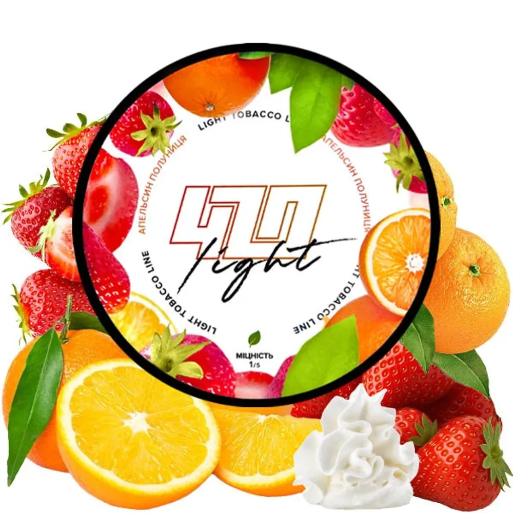 420 Light Line - Pomarańcza Truskawka (100g)