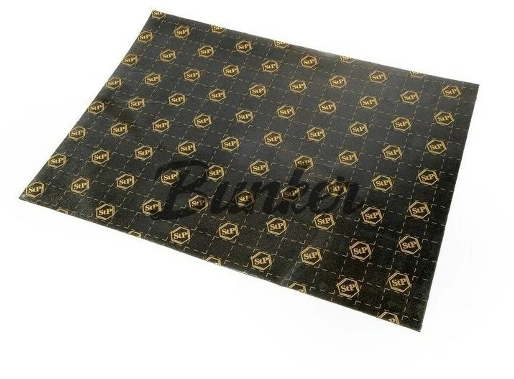 STP-Битопласт А5К шумопоглощающий и уплотнительный материал 5мм 75см*1м, (шт.)