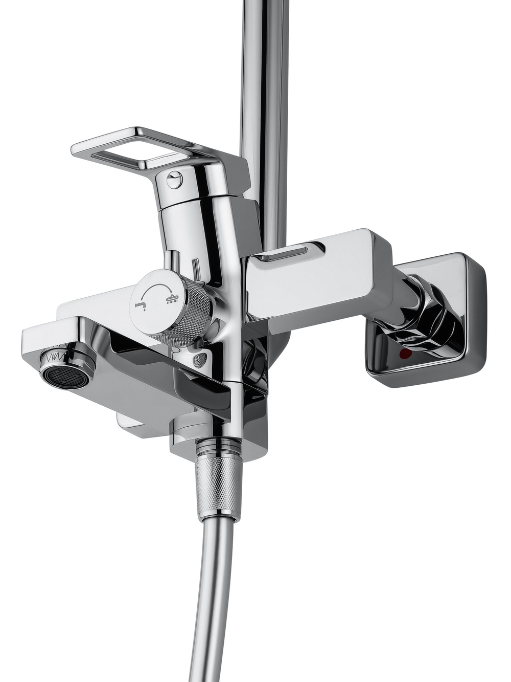 Душевая система WONZON & WOGHAND FRAME, Хром (WW-88739010-CR)