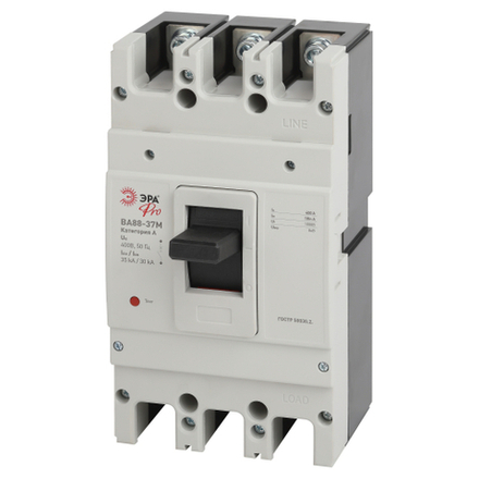 Автоматический выключатель ВА88-40М ЭРА PRO SVA40-3-0400-E 3Р 400А 35кА