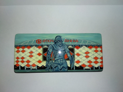 Шкатулка Палех "Стадион в Тушино"