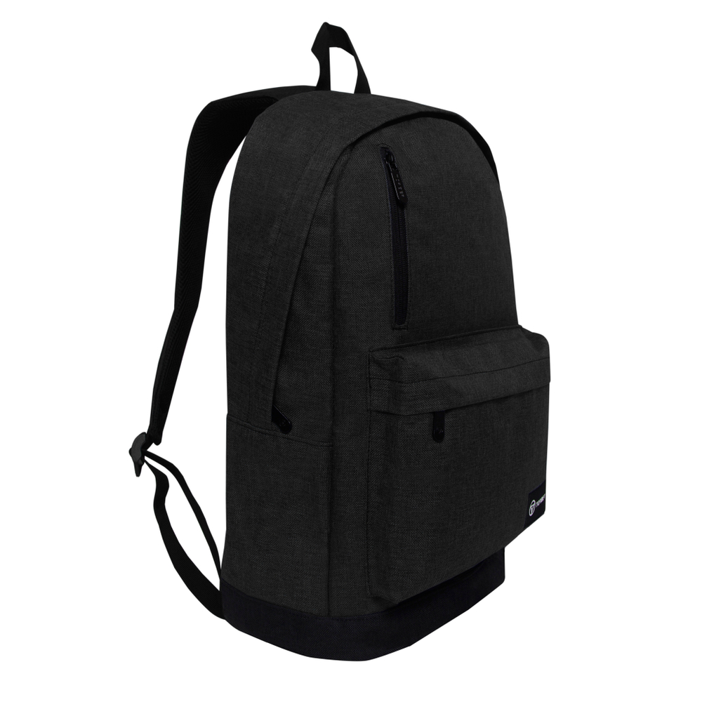 Фото чёрный городской рюкзак из полиэстера 46 х 29 x 18 см TORBER ROCKIT T8083-BLK с отделением для ноутбука