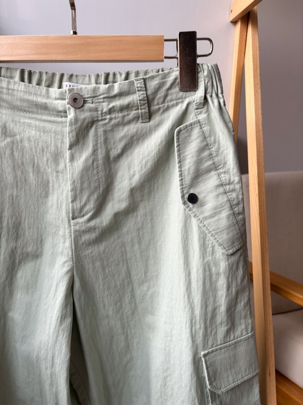 Хлопковые брюки Brunello Cucinelli, 152