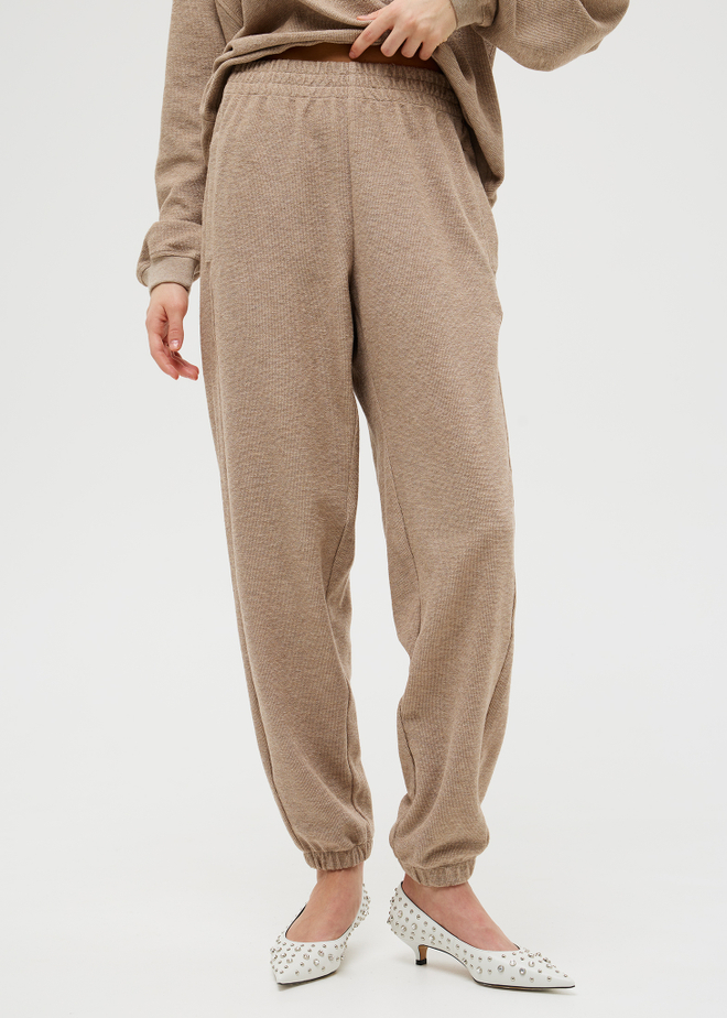 Брюки из футера