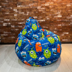 Кресло Мешок Груша Монстры (2XL, Классический)