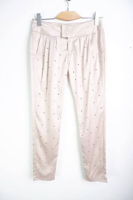 Брюки Gloria Jeans атласные с бусинами, на 12/13 лет