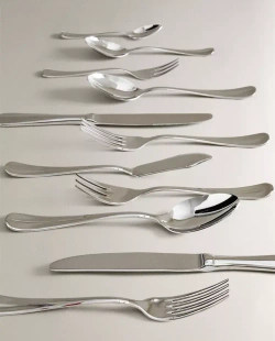 ZARA HOME СТАЛЬНАЯ ВИЛКА ДЛЯ РЫБЫ, СТАЛЬНОЙ