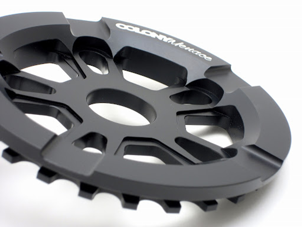 Звезда Menace Guard Sprocket - 28T 7075T6 Black I22-700J COLONY